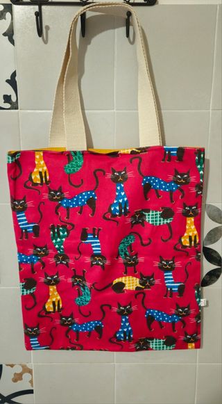 Shopper gatti colorati