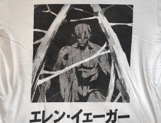 Camiseta Attack on Titan - Eren (Titán de Ataque)