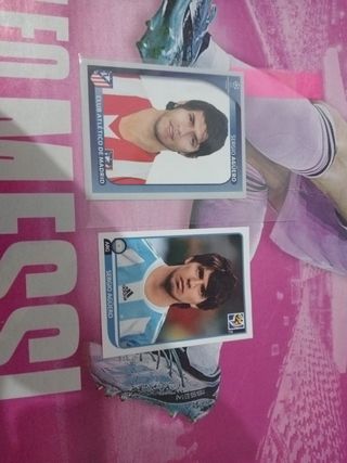 Lote Cromos Sergio Agüero 