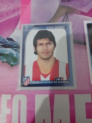 Lote Cromos Sergio Agüero 