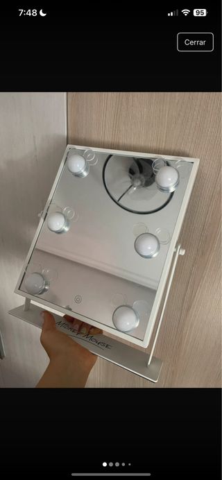 Espejo tocador Disney con luces