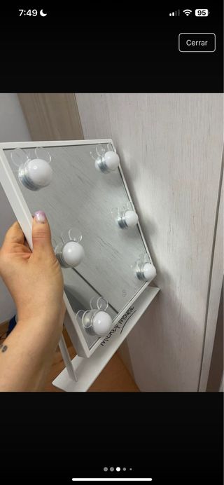 Espejo tocador Disney con luces