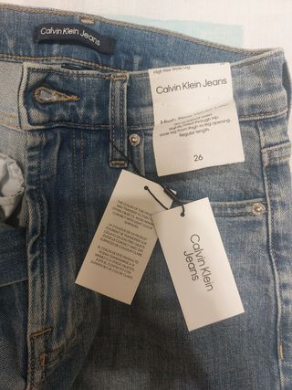 Vaquero Calvin Klein NUEVO etiqueta algodón 