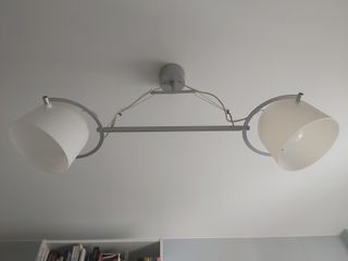 Lámpara techo Ikea de 2 luces