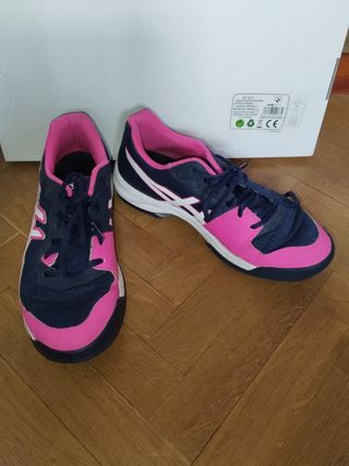 Zapatillas Asics Gel Padel Pro - Azul Rosa