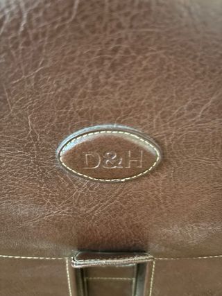 Maletín Piel D&H Marrón