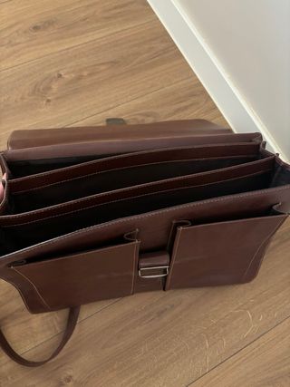 Maletín Piel D&H Marrón