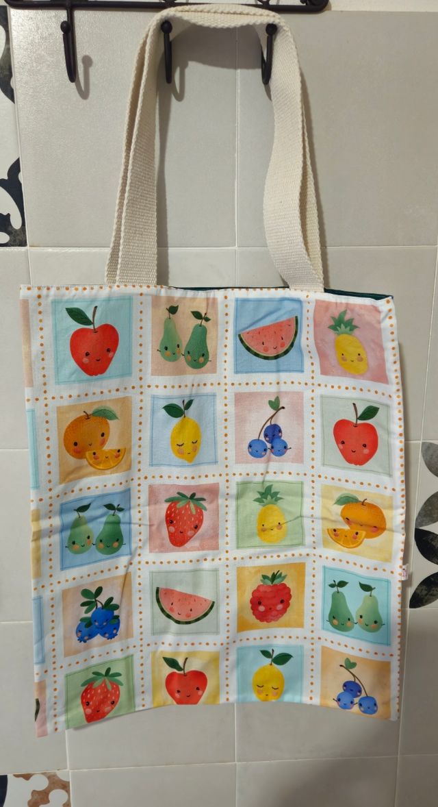 Shopper frutta colorata