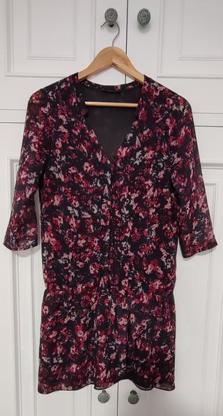 Vestido Flores - Talla M