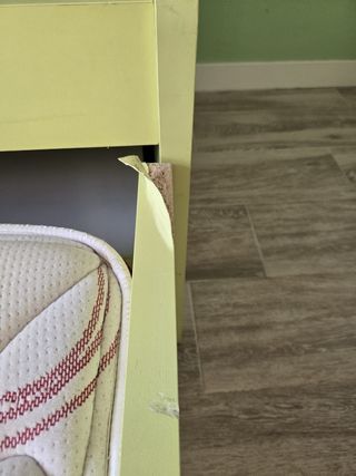 Cama nido infantil verde - 3 cajones