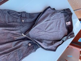 Vestido Bershka gris talla S