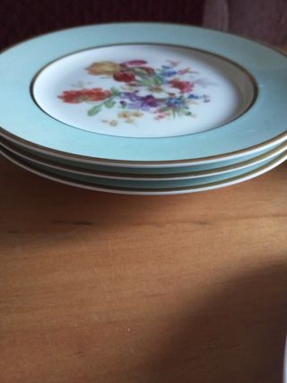 Platos porcelana Royal worcester nuevos