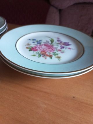 Platos porcelana Royal worcester nuevos