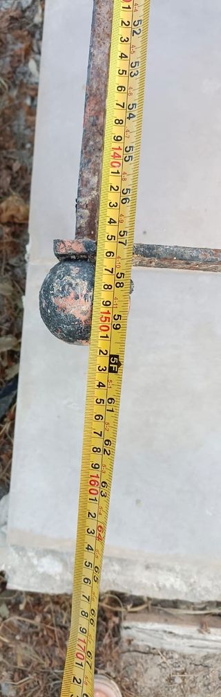 2 Rejas hierro forja