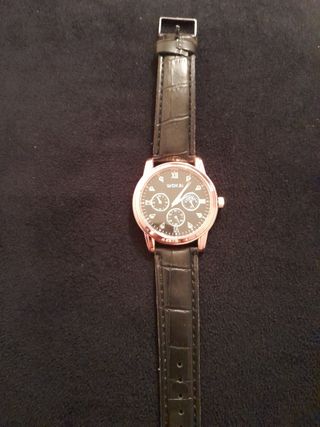 Reloj WOKAI dorado y negro Vintage 