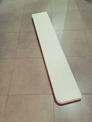 Estantería Flotante Blanca Robusta