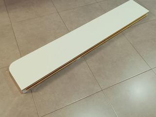 Estantería Flotante Blanca Robusta