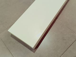 Estantería Flotante Blanca Robusta