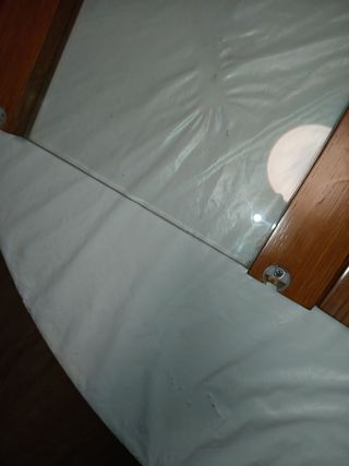 Estantes cristal madera - 2uds