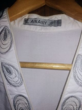 Vestido blanco Anany - Talla única