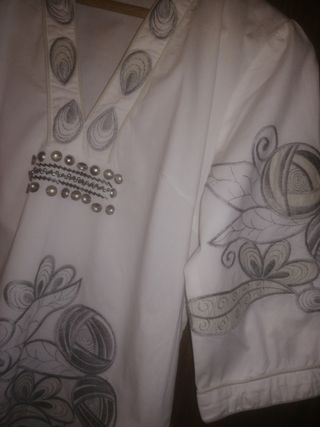 Vestido blanco Anany - Talla única