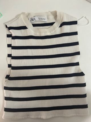 Top rayas Zara M