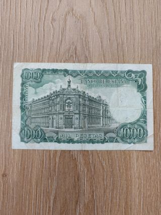 Billete 1000 pesetas 1971