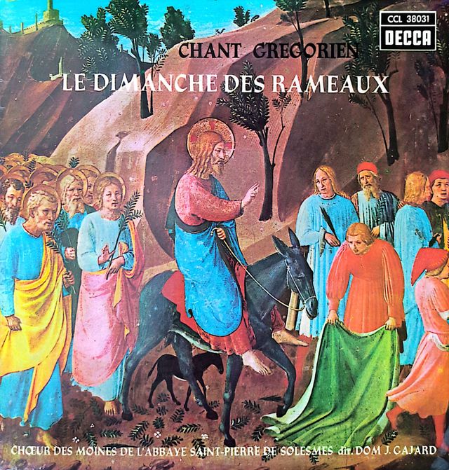 LP Canto Gregoriano - Domingo de Ramos