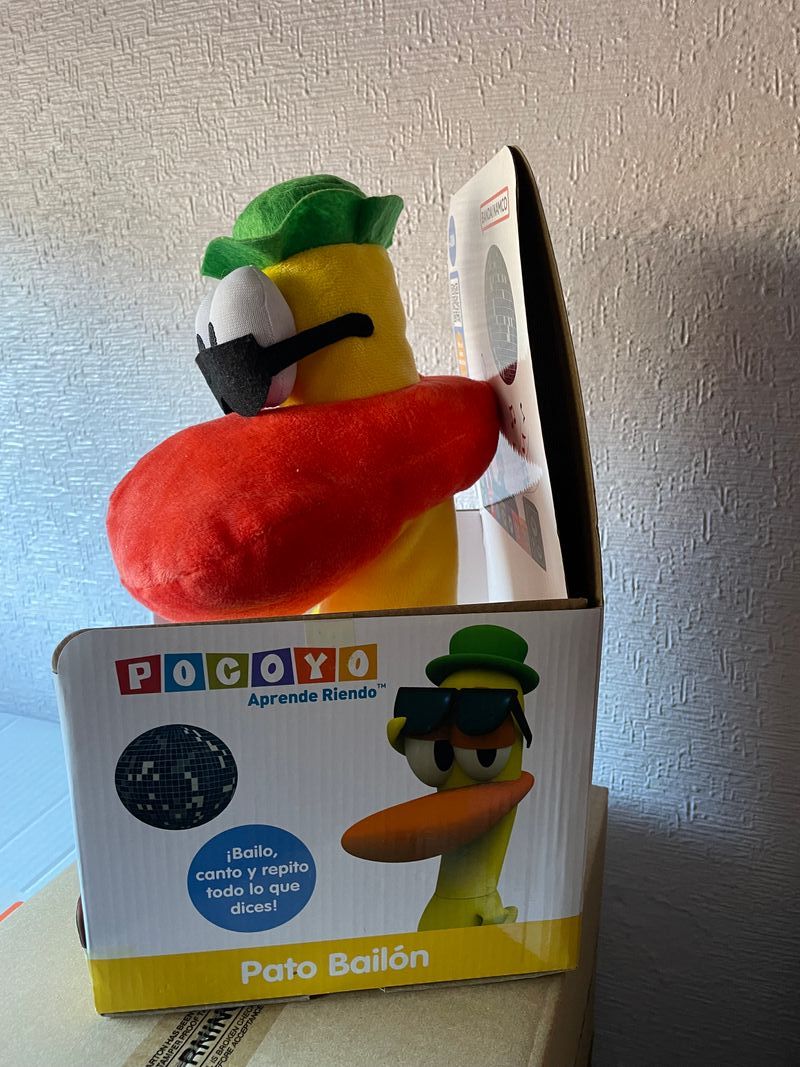 Pocoyó Peluche Musical Pato Bailón PELUCHE MUSICAL PATO