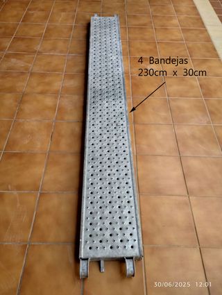 Andamio completo con muy poco uso