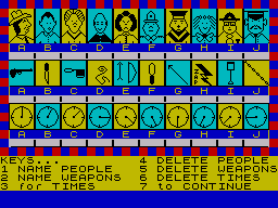 ZX Spectrum. WhoDunnit. Perfecto estado!