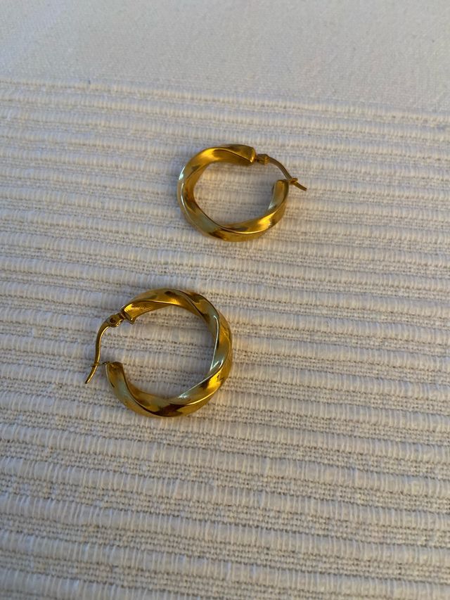 Aros dorados | Pendientes dorados