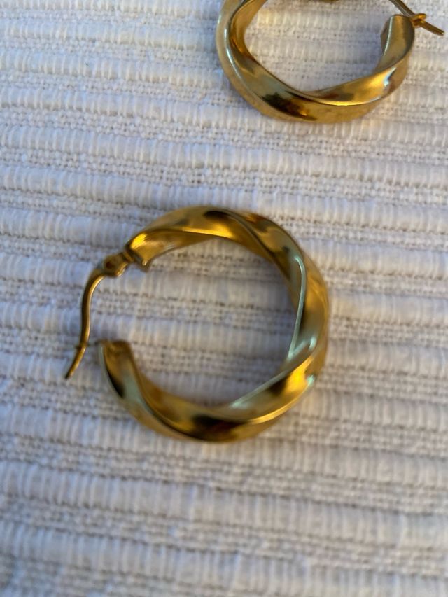 Aros dorados | Pendientes dorados