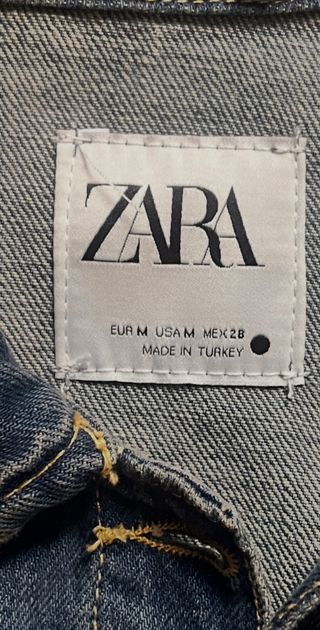 Cazadora vaquera Zara M
