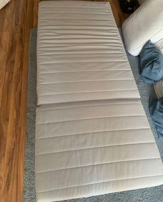 Sofá cama plegable Blanco