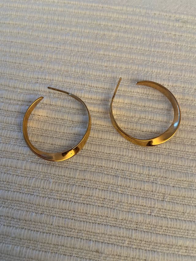 Aros dorados | Pendientes dorados