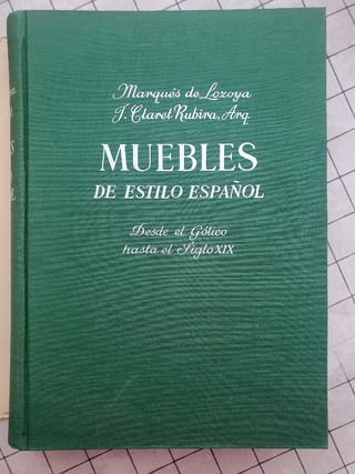Muebles de Estilo Español.