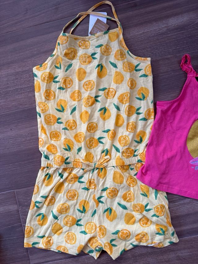 Lote top + mono NUEVO t. 13-14