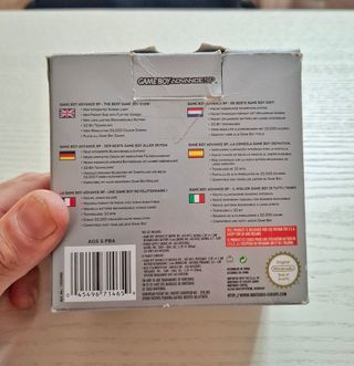 Game Boy Advance SP nintendo