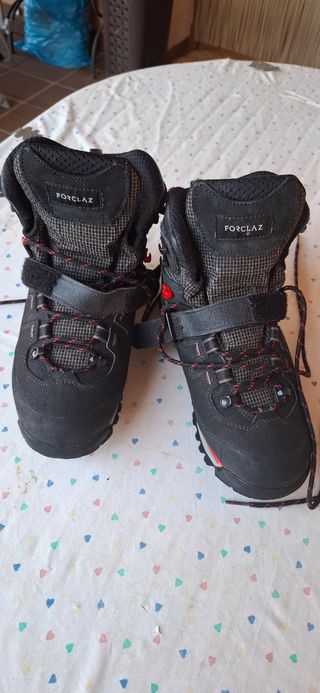 Botas montaña trekking Forclaz 40 hombre/mujer/niñ