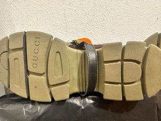 Zapatillas Gucci - Marrón Oliva
