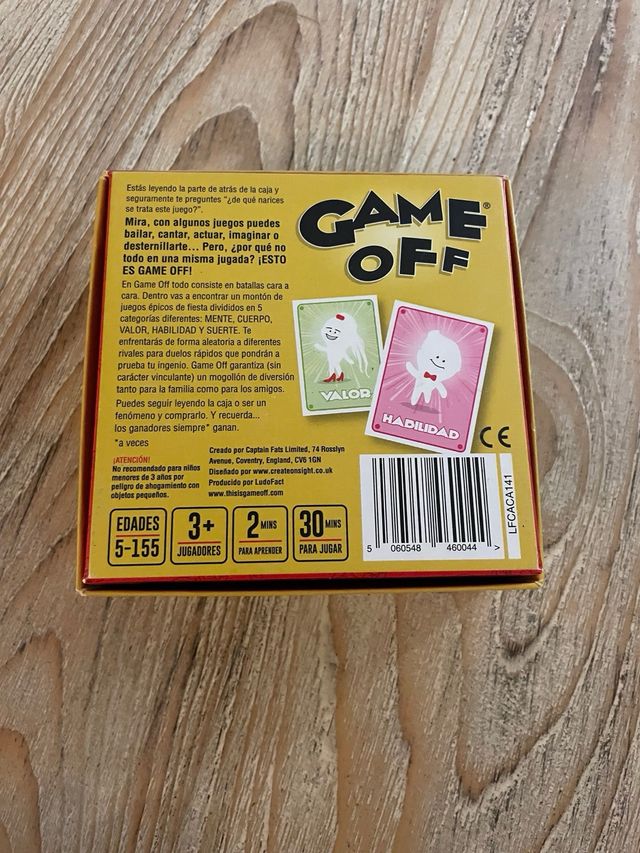 GAME OFF - Juego de Mesa
