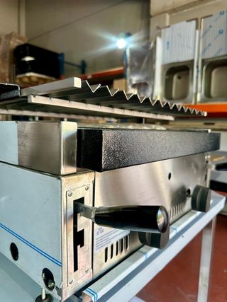 Barbacoa a gas industrial de sobremesa