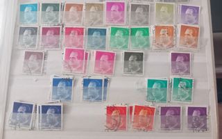 Cambio sellos  de Franco y Juan carlos I 