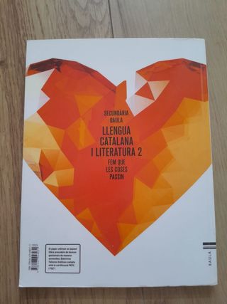 Llengua catalana i literatura 2n d'ESO LA FQLCP...