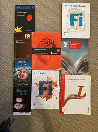 Libros de texto y lectura de Bachillerato