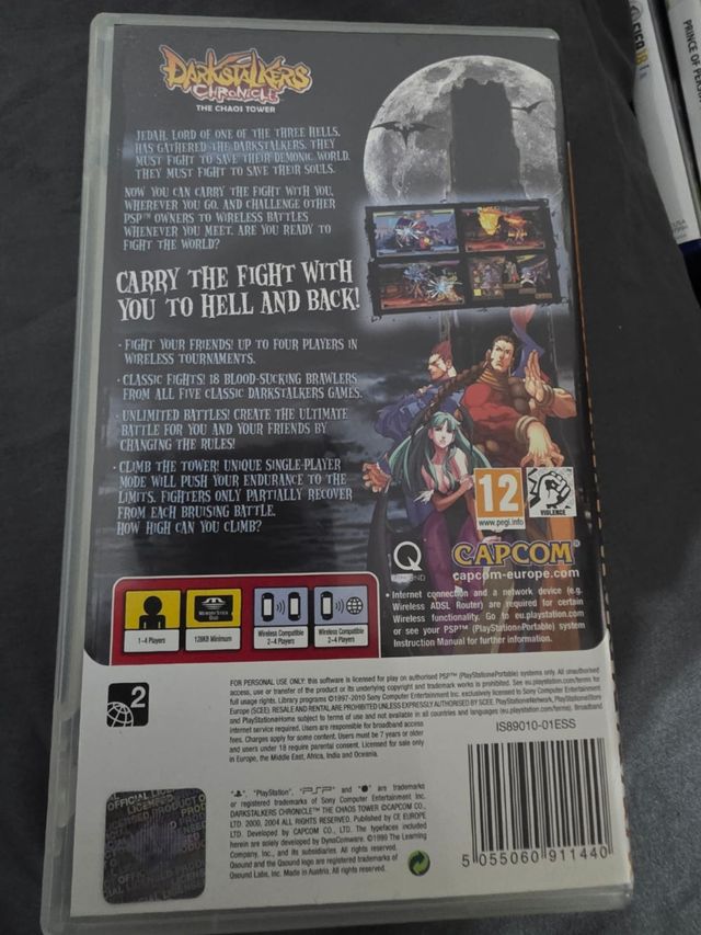 PSP Darkstalkers Chronicle: La Torre del Caos