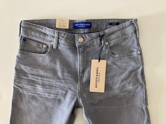 Scotch & Soda Skim. Pantalón vaquero gris. W31 L34
