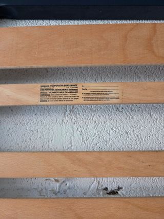 Somier 90x190 - Madera y metal