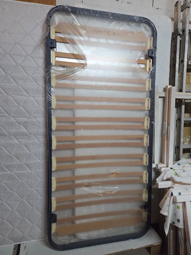 Somier 90x190 - Madera y metal